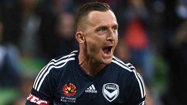 Besart Berisha had his red card rescinded. Picture: AAP