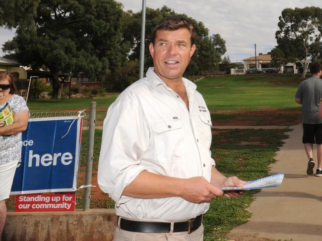 Barwon MP Roy Butler, pictured here in 2019, wants the state-run vaccination clinics to open in his electorate. Picture: Gavin Schmidt