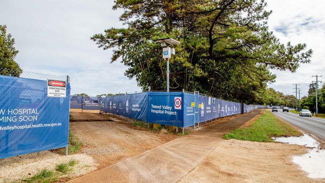The Tweed Valley Hospital proposed site on Cudgen Road. Picture: Luke Marsden