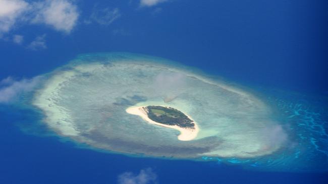 The US has backed findings from a 2016 tribunal that deemed there was no legal basis for China’s claims to territorial rights to land features in the South China Sea. Picture: AFP