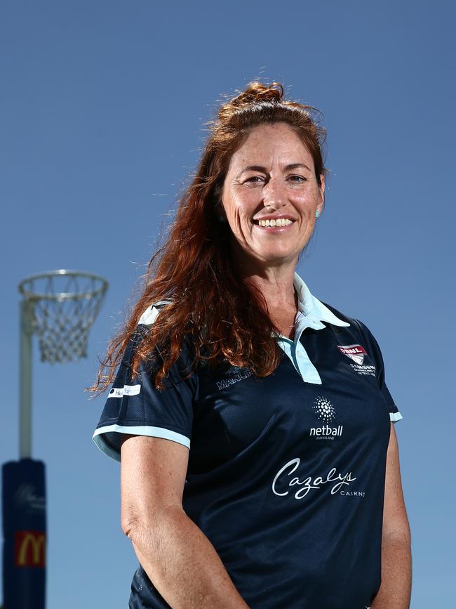 <s1>KICKER: Northern Rays development coach Kelly Hynes will focus on harnessing the rising netball talent in Far North Queensland. PICTURE: BRENDAN RADKE</s1> <source/>