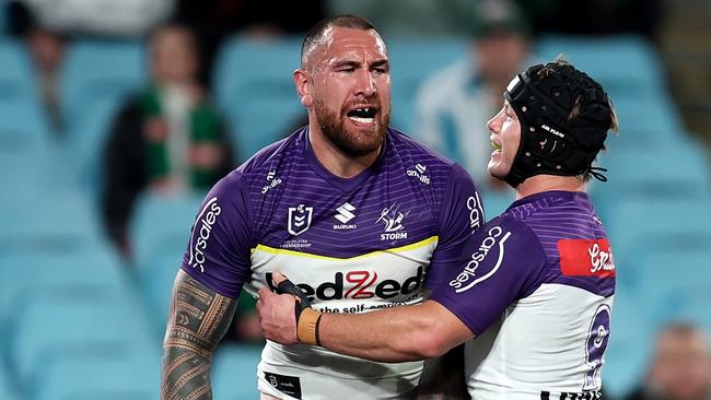 Nelson Asofa-Solomona was among Storm’s best. Picture: Brendon Thorne/Getty Images