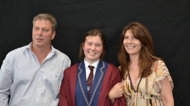 Tahlia Sugrue 2011 Kardinia College dux.