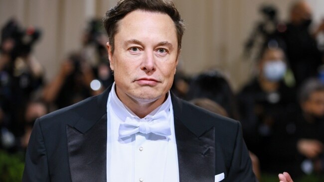 Elon Musk said reports he allegedly had an affair with Sergey Brin's ex-wife was "total bulls***". Picture: Getty Images