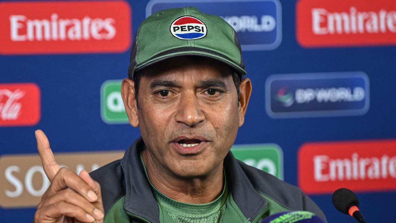 Pakistan's head coach Aaqib Javed said changes in coaches hadn’t helped the team. (Photo by Farooq NAEEM / AFP)