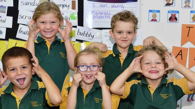 My First Year: Proston State School Preps. Picture: Patrick Woods.