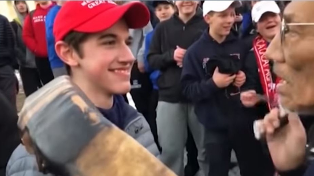 Catholic teenagers in Trump merchandise surrounded a Native American elder, sneering and jeering, inviting widespread condemnation as the footage went viral. 