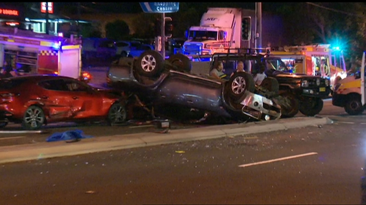 Woman Dies In Multi Vehicle Crash In Sydney Sky News Australia