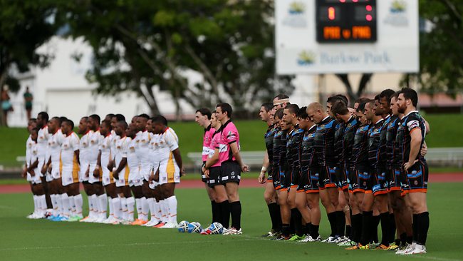 Northern Pride Fall To Png Hunters In Trial Game The Cairns Post