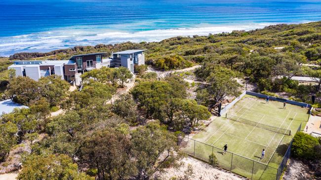 Holiday makers with big enough pockets can rent Windform House, Moggs Creek. Picture supplied by Great Ocean Road Real Estate Holidays