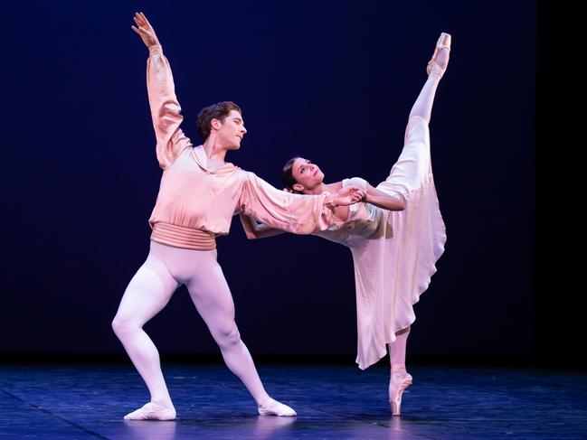 Dancers at the Queensland Ballet 60th Anniversary Gala.