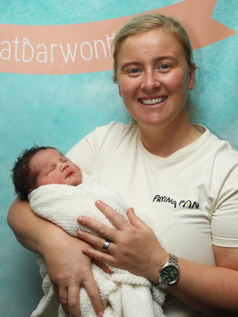 Name Shea McCann Born: 5.5.25 Weight: 3700g Parents: Lauren and Rachel from Mt Duneed Picture: Alison Wynd