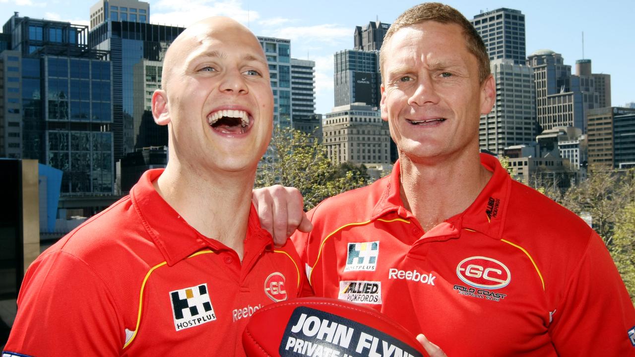 Gary Ablett joined Guy McKenna at the Gold Coast Suns.