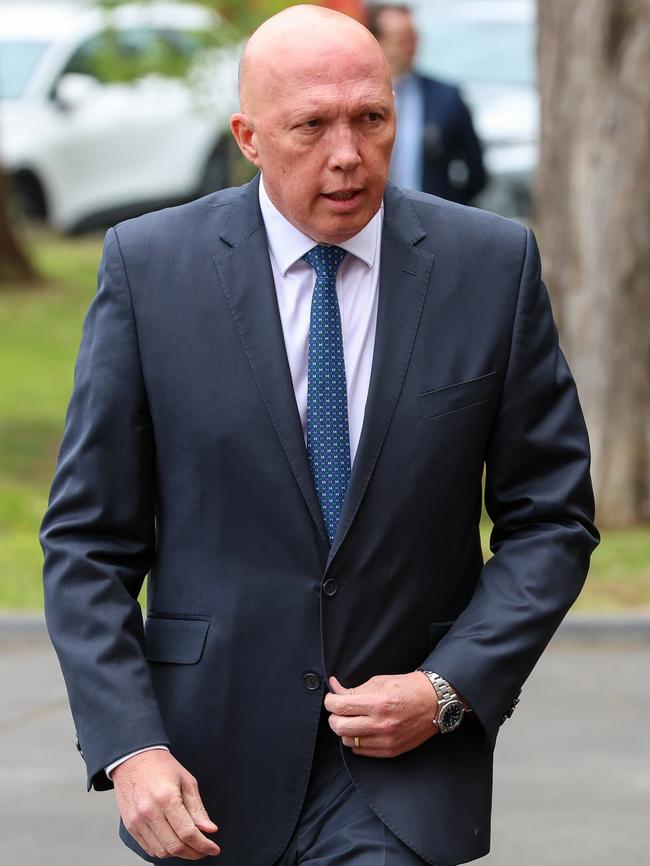 Opposition Leader Peter Dutton.