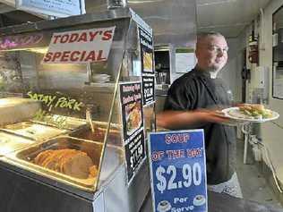 RUN OFF HIS FEET: Swifts Sports Club head chef Chris Celere is catering for the rising demand for food at the club. Picture: Rob Williams