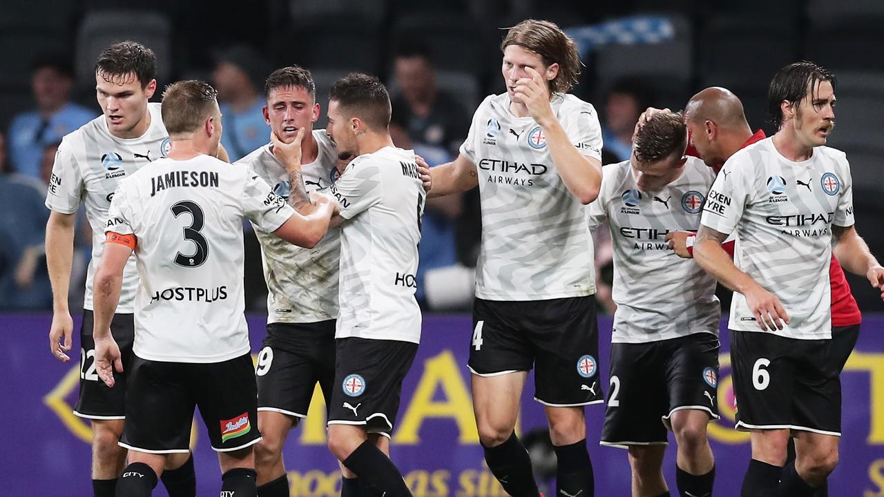 Melbourne City beat Western Sydney; Jamie Maclaren goals; A-League ...