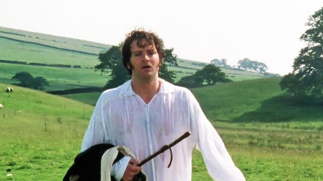 Colin Firth in a scene from the 1998 production of Pride And Prejudice