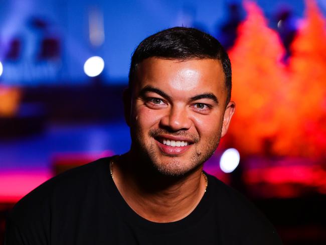 SYDNEY, AUSTRALIA - NewsWire Photos DECEMBER 02 2020: Singer Guy Sebastian poses for a portrait during a rehearsal for the The Sebastian Foundationâs spectacular free online concert, Carols from Parramatta, Sydney Australia. Picture: NCA NewsWire / Gaye Gerard