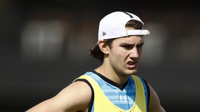 Zach Reid is turning heads at Tullamarine training and is closing in on his AFL debut.