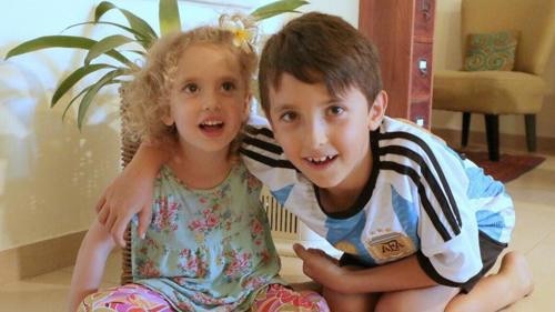 Yahal and Neve Shoham were abducted from their aunt's home by Hamas terrorists on October 7, 2023. Picture: Supplied