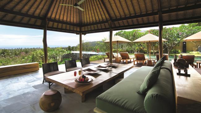 Villa Qusia on the Indonesian island of Lombok.