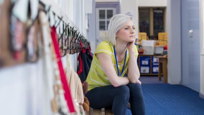 Teachers say they work long past 3pm, when the bell rings. Source: istock