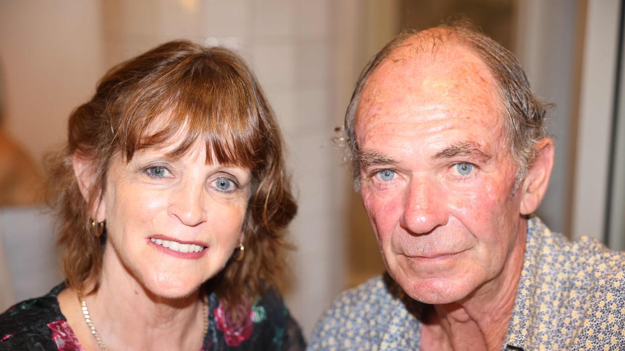 Jenny Harris and Ken Harris at the Radcliffe Lawyers 15th year milestone celebration at Blowfish Ocean Grill and Bar Broadbeach. Picture: Portia Large.