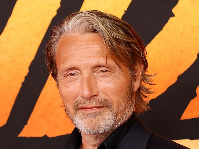 Danish actor Mads Mikkelsen arrives to the Los Angeles premiere of Lucasfilm's 