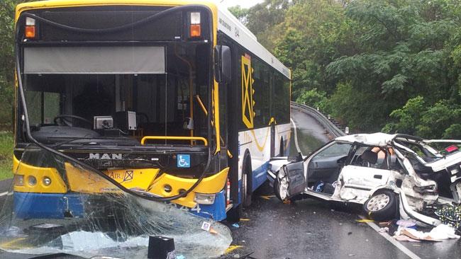 Man Dies After Car Collides With Brisbane City Council Bus The Australian