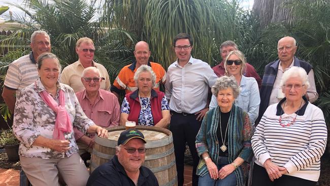 Maranoa MP David Littleproud met with key members of the Tara community who were quintessential to the council reversing their decision to close the Tarcoola Aged Care Facility and sign on with Southern Cross Care. Picture: Supplied