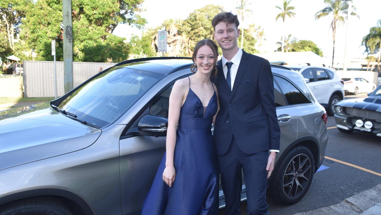 Lauren Taylor and Edward Johnson at the Sunshine Coast Grammar School formal on November 17. Picture: Sam Turner