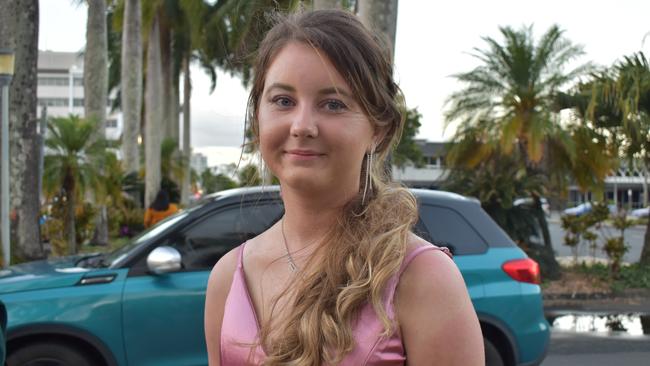 Bella Laver at the Sarina State High School formal at the MECC, Mackay, on Thursday November 19. Picture: Zizi Averill