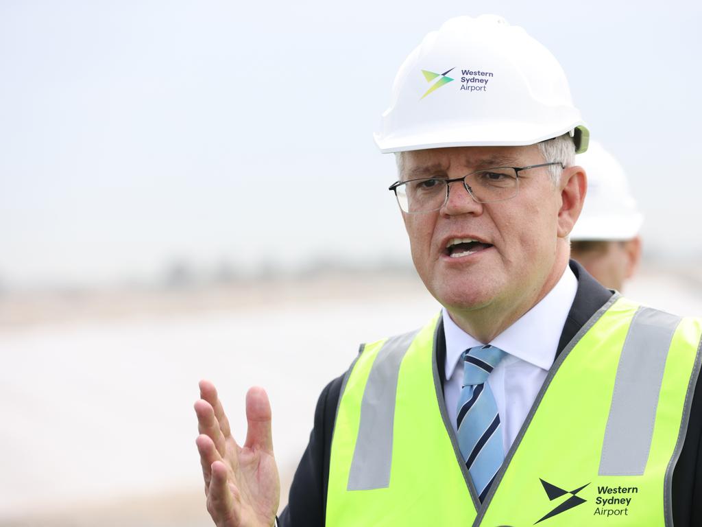 Prime Minister Scott Morrison has been challenged to an election fought on the cost of living. Picture: NCA NewsWire / Damian Shaw