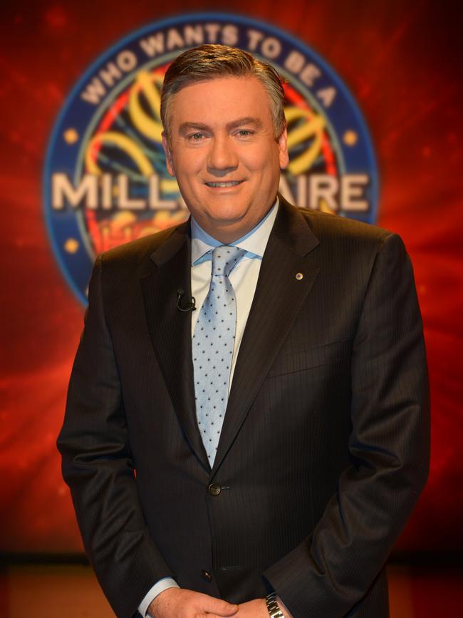 Filming on Eddie McGuire’s Millionaire Hot Seat has been suspended.