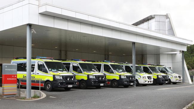 Ramping at Queen Elizabeth II Jubilee Hospital at Coopers Plains. Picture: Liam Kidston