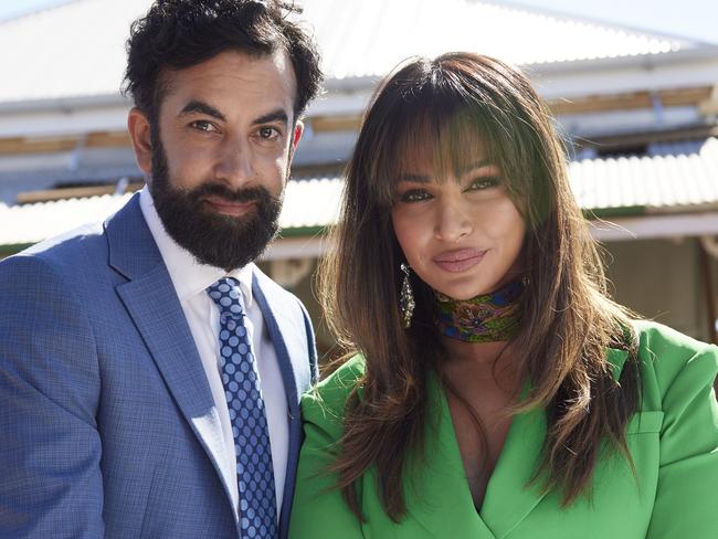 Sharon and Ankur mean business. Picture: Claire Sutherland