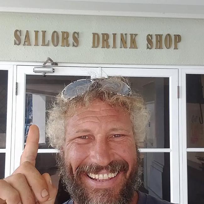 Thomas Goertz at the Sailors Drink Shop 13 Oct 2023 Pic: Instagram