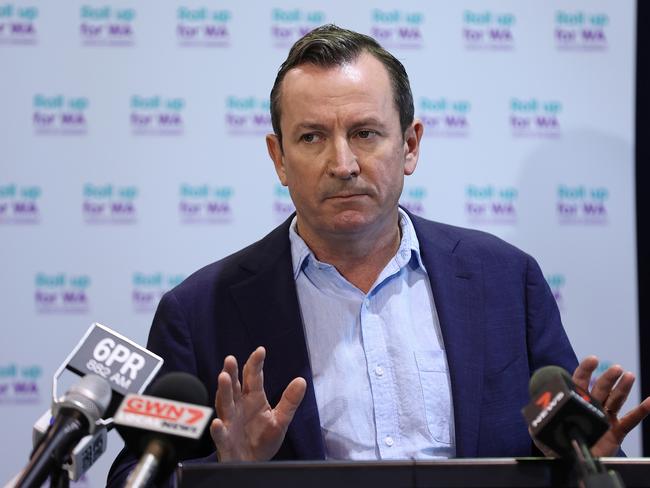 WA Premier Mark McGowan. Picture: Paul Kane/Getty Images