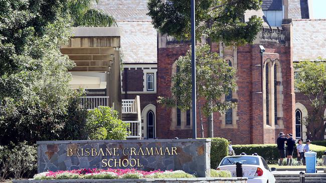 Brisbane Grammar School is Queensland’s most expensive school. Picture: Glenn Barnes