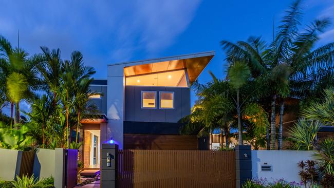 This palatial property at 115-117 Harbour Drive, Trinity Park, sold for $2.95 million. Picture: supplied.