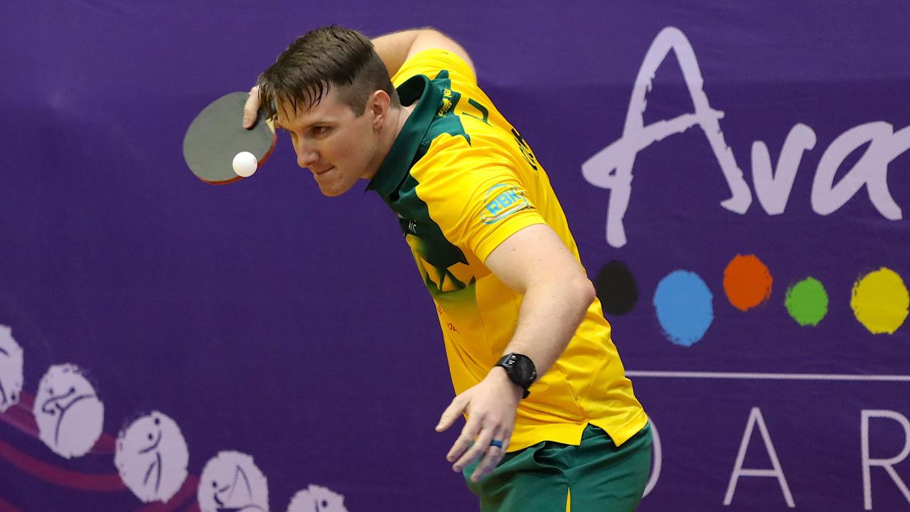 Rockhampton's Joel Coughlan has been named co-captain of the Australian Para-table tennis squad for the Tokyo 2021 Paralympic Games. Photo: Table Tennis Australia