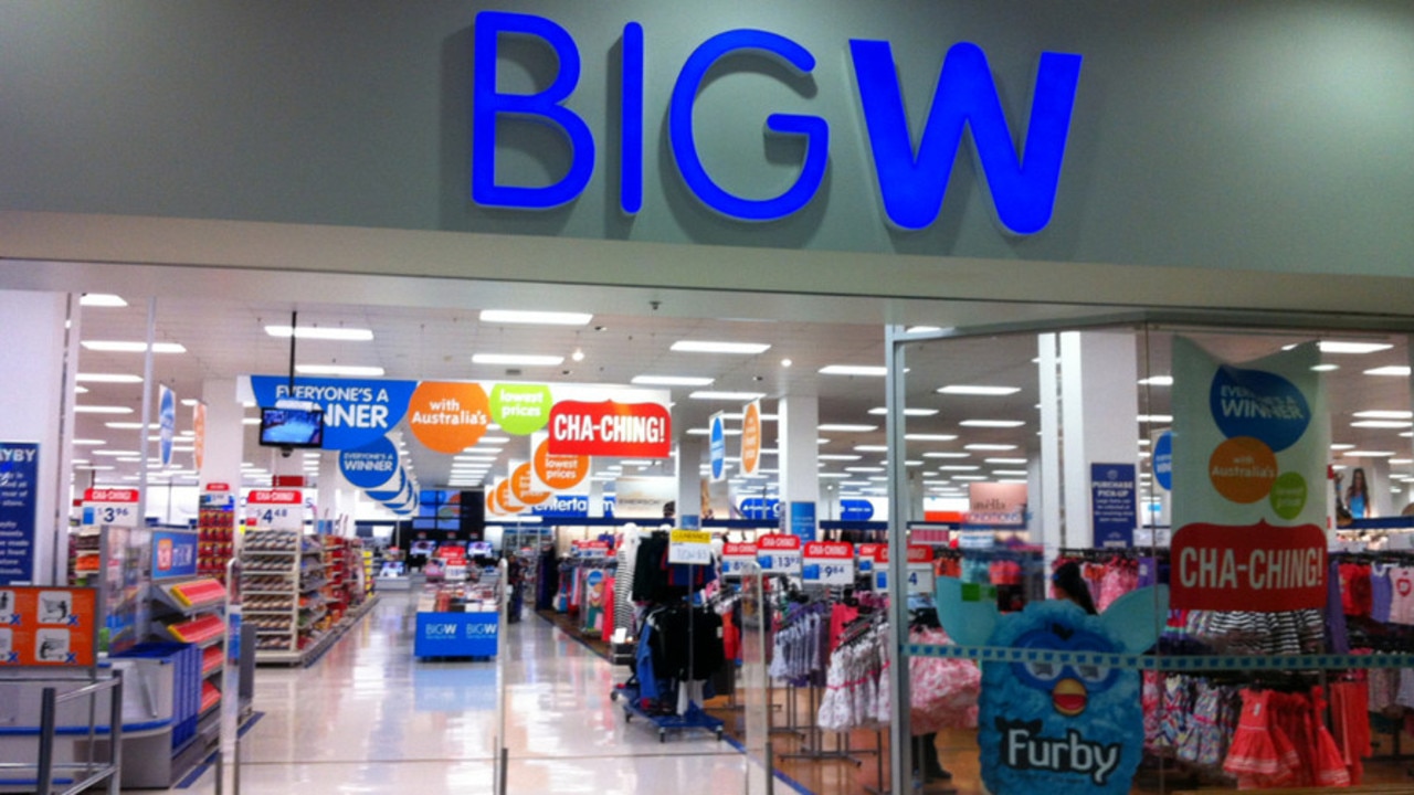 Woolworths announces closure of 30 Big W stores after slow profit