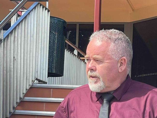 Lance Douglas Roberts leaves Hervey Bay District Court on August 29, 2023