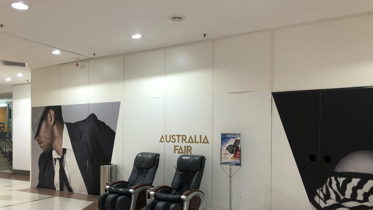 Empty stores thoughout the Australia Fair shopping centre at Southport. Picture Glenn Hampson