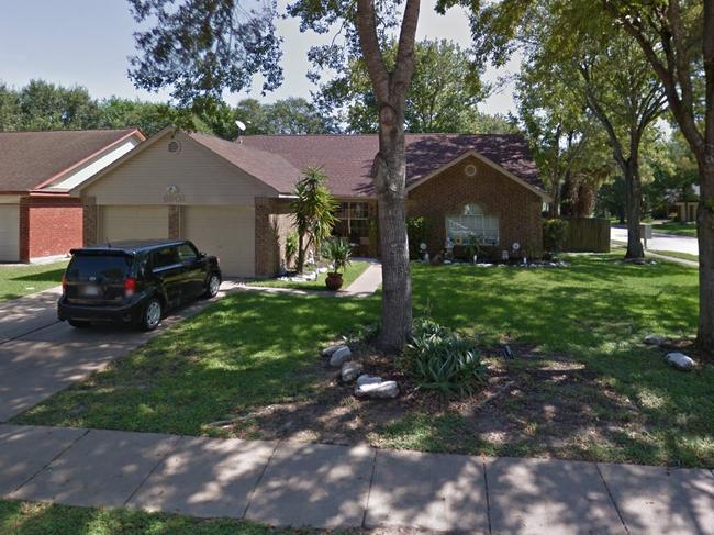 Brenton Estorffe’s home in Katy, Texas, where he was shot and killed by intruders.