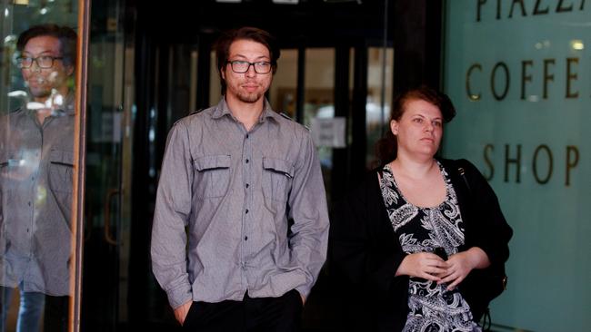 Anthony Raymond Mitchell leaves the Downing Centre local court after pleading not guilty. Picture: NCA NewsWire / Nikki Short