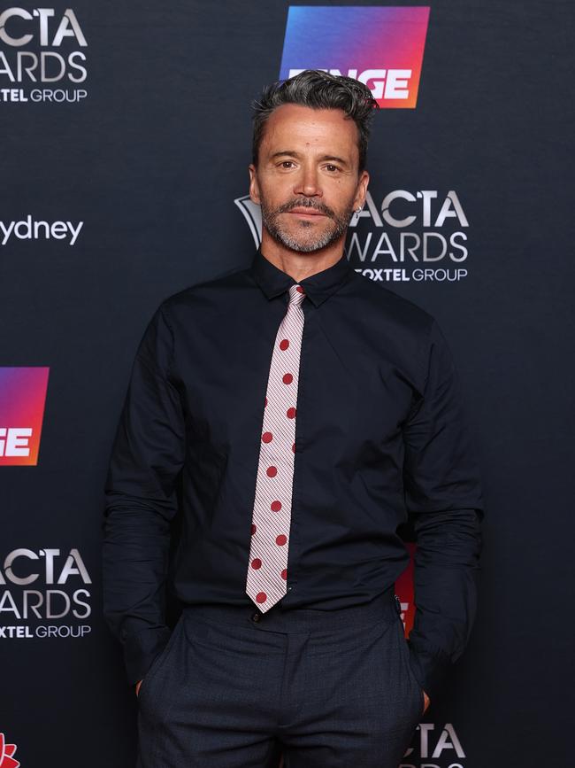 Damian Walshe-Howling attends the 2022 AACTA Awards. Picture: Brendon Thorne