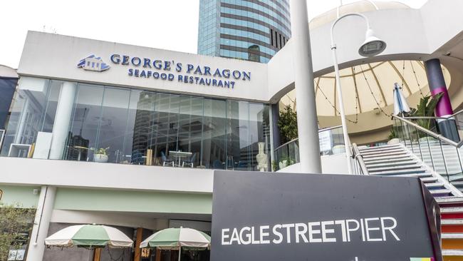 George's Paragon at Eagle Street Pier will close after 11 years this July. Picture: Richard Walker