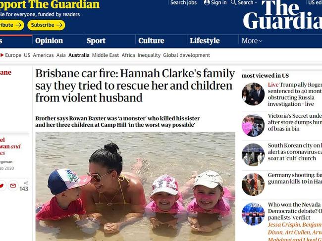 The Guardian covered the horrible tragedy.