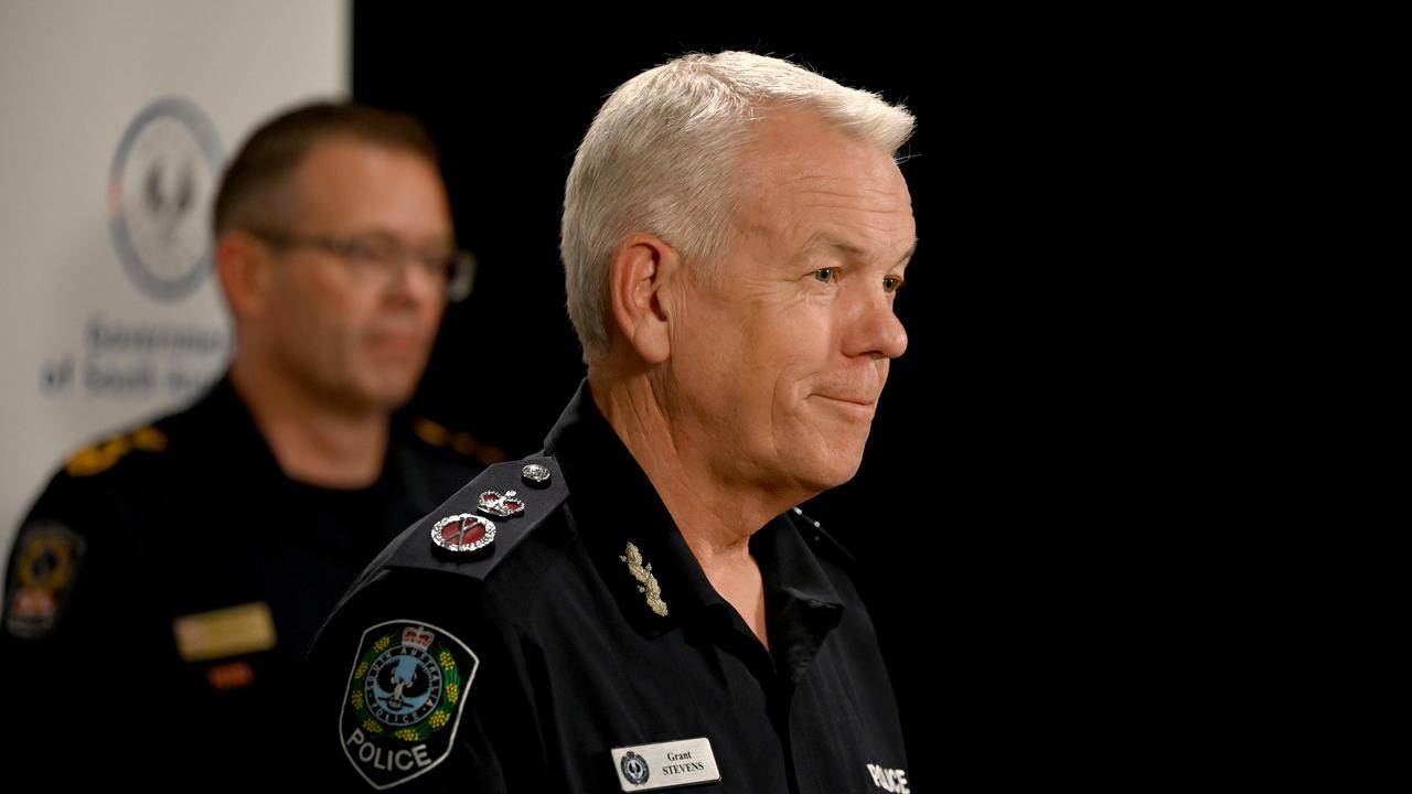 Police Commissioner Grant Stevens. Picture: NCA NewsWire / Naomi Jellicoe